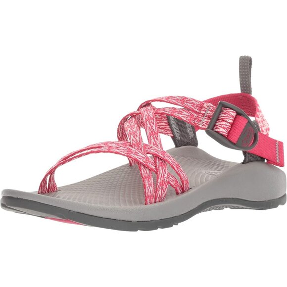 Chaco ZX1 Sandals Ecotread Sport Open Toe Outdoor Hiking Outdoor Pink Size 5 - Picture 1 of 12